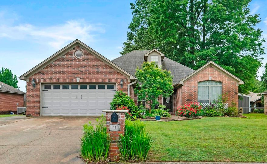Welcome Home!!! This beautiful, spacious home offers fantastic curb appeal and is located in the desirable Turtle Creek Subdivision, just outside the city—qualifying for 100% financing through a Rural Development loan. Featuring 4 bedrooms and 2 full bathrooms, this home provides a functional & inviting layout. The large kitchen includes 2 dining areas on either side & was recently updated in Dec 2024 with quartz countertops, a stylish backsplash, new sink, & freshly painted cabinets. The laundry room is conveniently located just off the 2-car garage & opens into one of the dining spaces. A walk-up attic offers extensive floored storage and the potential to be finished out as a bonus room or additional bedroom. The spacious living room features a cozy gas fireplace. The primary suite is privately situated & includes a large walk-in closet. The en-suite bathroom offers double sinks, a separate walk-in shower, & a relaxing jacuzzi tub. 3 additional bedrooms are thoughtfully arranged, w/one located toward the back near the main bathroom & the other two positioned toward the front of the home. Enjoy outdoor living w/a covered patio & 8ft privacy-fenced backyard. Agents see remarks.