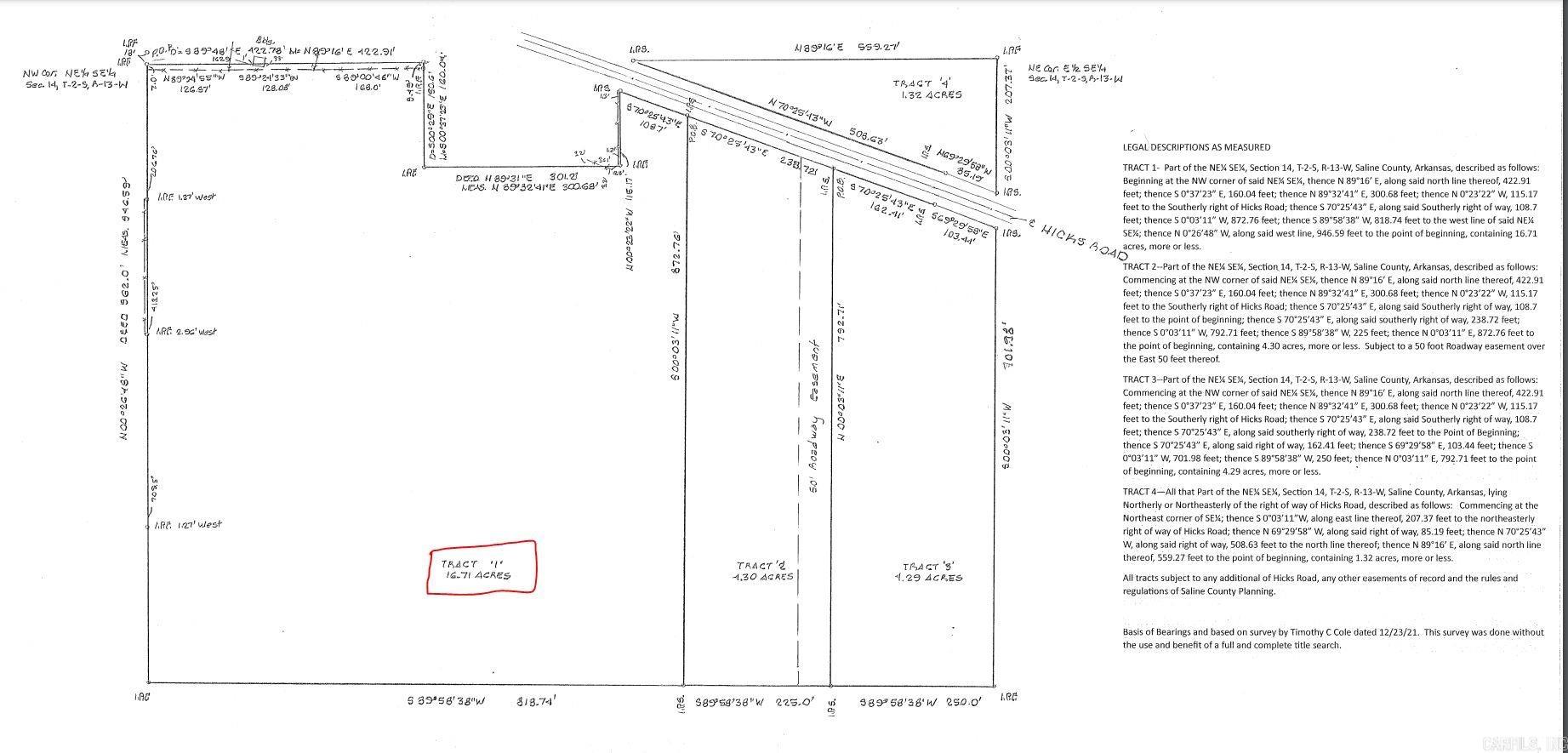 Metes & Bounds - Land