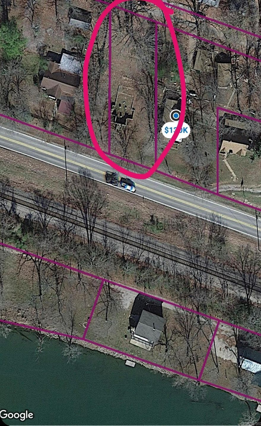 Main Street Hardy, AR! Vacant lot next to 609 Dawson. Partial structure on property. Just East of Old Hardy Town on Highway 63/Main. Historic home For Sale next door at 609 Dawson for $124,000. Own the block with this lot and next door home on over 1/2 acre with apartment and shop. River life living in Hardy, AR!