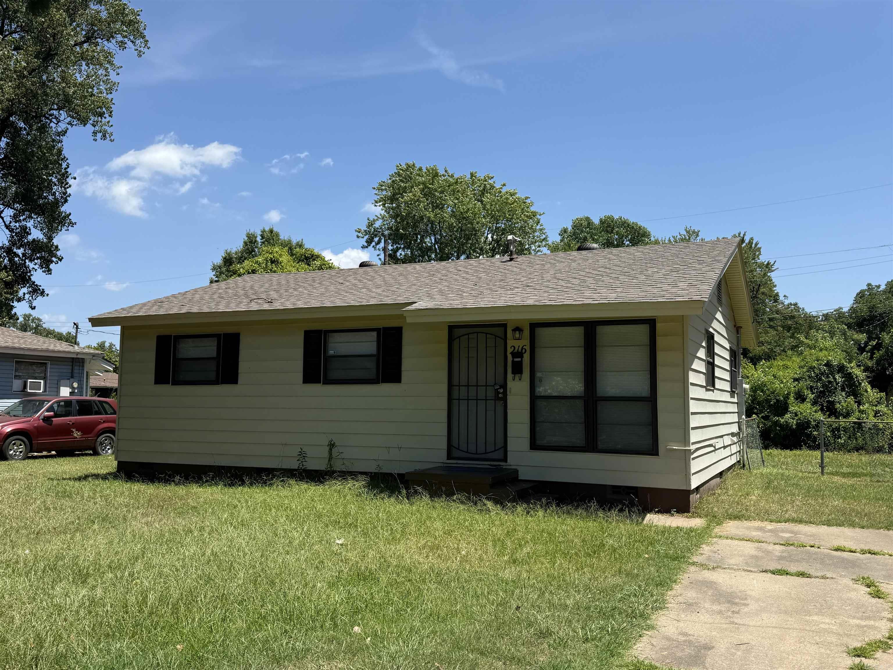 Awesome investment opportunity! This 3 bedroom home has fresh paint inside and out, and new laminate floors throughout. !!New Roof!! New HVAC!! New Water Heater!!! Fully Fenced backyard is great for entertaining. Do Not Miss this Deal!! Please see Agent Remarks.