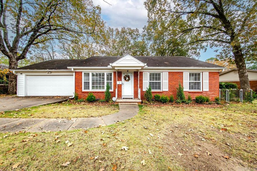 Don't miss your chance to own this beautifully maintained and updated home.  Wonderful hardwood flooring throughout with tile in kitchen, baths, and sunroom.  Large living area, eat in kitchen with island, two ovens, gas stove top.  Tons of storage in kitchen and throughout the home.  Nice size primary bedroom with updated bath and huge tiled shower.  Two guest bedrooms with updated hall bath also with nicely tiled shower/tub combo.  Bonus space sunroom with large windows to let in tons of light or roll down shades for more privacy.  Movie projector screen in sunroom stays with home.  Relax in the sunroom or head out back to the firepit and grill area.  This home is close to everything you need.  Plenty of shopping, dining, and easy access to Hwy 630.  Make this home yours today before it is gone!