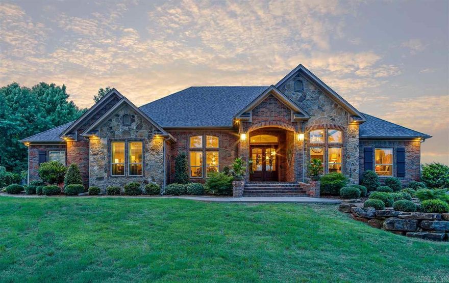 STUNNING HOME IN WEST CONWAY ON 2.59 AC STONE ENTRANCE W/IRON GATE, STONE BRIDGE.  ALL W/SPRINKLERS. 5 CAR GARAGE, GUEST HOUSE FULL KITCHEN BED & BATH, ATTACHED SCREENED IN PORCH 16X20 OVERLOOKING SALT WATER POOL. NEW LINER & PUMP 2018.  PERFECT FOR ENTERTAINING, MAIN HOUSE ALL WOOD FLOORS. STONE FIREPLACE DREAM KITCHEN GRANITE, THERMADOR COMMERCIAL STOVE , TRIM WORK IS AMAZING. MARBLE FLOORS MASTER BATH MASTER CLOSET 14.6X11.8 W/ISLAND. OPEN CONCEPT. NEW PAINT 2018 SEE MLS FOR  ADDITIONAL INFO.