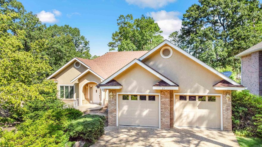 Tee off into easy living with this golf-course gem overlooking the 14th fairway of Diamante in Hot Springs Village. This well-designed home offers 3 spacious bedrooms, 2 full baths, and a functional layout with generous storage throughout — perfect for both everyday comfort and entertaining.  A new roof (2021) provides added peace of mind, while the serene golf course setting creates a picturesque backdrop from your main living spaces and back deck. Whether you're enjoying quiet mornings with a view or envisioning your own cosmetic updates, this home offers the ideal opportunity to make it your own.  Located in a gated community known for its premier golf, scenic beauty, and resort-style amenities, this property blends lifestyle and value in one inviting package.