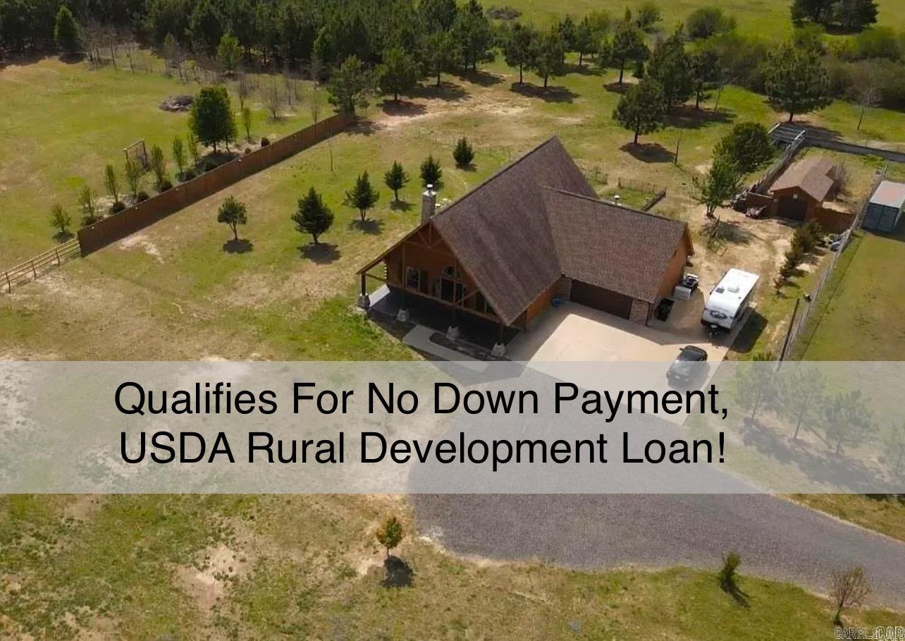 NEW VIDEO: https://tinyurl.com/4xsfrma4 Qualifies For No Down Payment, USDA Rural Development Loan! Gated, grand custom log home sits on 6 acres and overlooks private 1-acre pond. The luxury property offers exquisite detail, starting with the 28 foot vaulted entry, down to the 1-foot wide baseboards. The chefs gourmet kitchen has professional stainless steel appliances. Offering plenty of cooking space steps away from the newly insulated sunroom with a built in grill & smoker for entertaining. 2 stone fireplaces. Massive custom stairway overlooks the dining and two living areas. Stained concrete floors and custom Southern yellow pine wood carry throughout the home for a rustic feel. The spacious home has a newly remodeled 3rd full bathroom. Features an office with a storm room, whole home generator, custom dog house or playhouse, detached 3rd garage and so much more! No new neighbors, property adjoins water tower. So much to do outside, four wheeling, fishing or sit around the built in fire pit. Fishing dock just finished! Property is gated and ready for live stock. Cabot School District. See pictures for more impressive features! AGENT SEE SHOWING REMARKS.