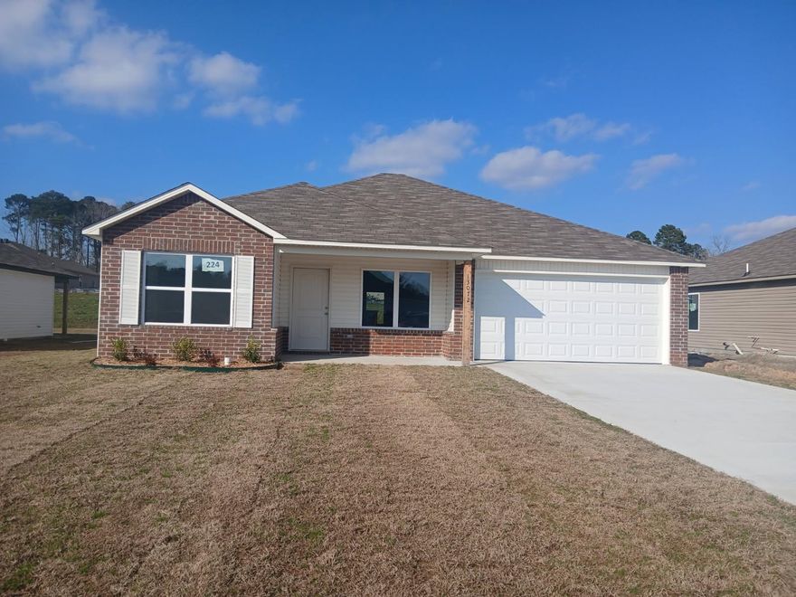 The Carnegie II plan is the 4-bedroom you're looking for! Bedroom 4 is set to the front of the house, which makes it perfect for use as a bedroom, office, craft room, and more! The Master Suite is set to the rear of the home for added privacy. Come tour it today!  Valuable upgrades included in this home: soaker tub/shower combo in Master Bath, plumbing faucet upgrade 2, 8" deep Kitchen sink, 16" laminate bar top in Kitchen, Luxury Vinyl Plank flooring in wet areas and Living Room and adjacent hallways, raised ceilings in Living Areas per municipal requirements, fiberglass exterior doors, Cheyenne style doors, baseboards level 2, double bowl vanity in Master Bath, level 1 ceiling fan in Living Room, full sod, microwave hood in Kitchen.   *** AGENTS, PLEASE SEE SHOWING REMARKS OR AGENT REMARKS FOR VERY IMPORTANT INFORMATION. ***  THIS HOME IS SCHEDULED TO BE COMPLETE IN MID JANUARY 2025.
