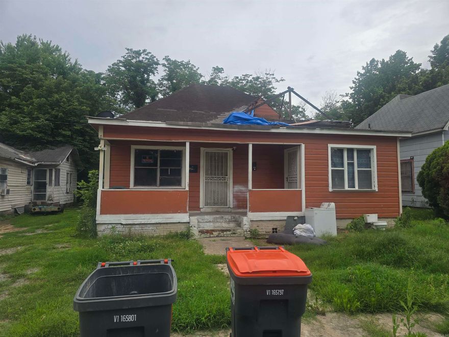Investor special duplex opportunity with upside potential. Property was acquired through a tax auction sale and will convey with a Limited Warranty Deed only. Seller will not provide title insurance. Property is being sold strictly AS-IS, WHERE-IS with no repairs or warranties expressed or implied.  This duplex is currently NOT habitable and will require extensive rehabilitation prior to occupancy. Condition of all systems, structure, utilities, and improvements is unknown. Buyer to perform all due diligence regarding title, condition, zoning, utilities, square footage, and feasibility of renovation. Cash or renovation financing only. Great opportunity for experienced investors, contractors, or redevelopment projects.  Owner financing is available with a minimum of $3,000 down and $500 per month.