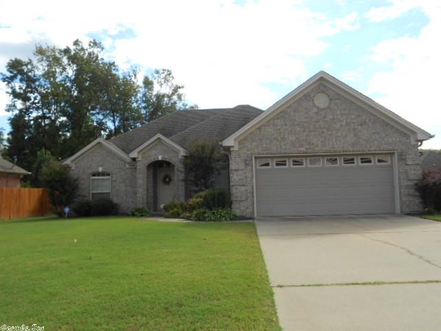 Looking for a huge back yard for a pool or to play ball with the kids? Look no further! Double lot that is completely fenced with covered porch area and ready for family fun! Home is neat and clean! Very open living and formal dining area and flows into the kitchen with plenty of cabinet space and a breakfast bar. Oversized master bedroom. One wall in garage has peg board for all the handy tools and storage! Walk across the street to picnic area & bridge over the lake! See agent note--for comps.