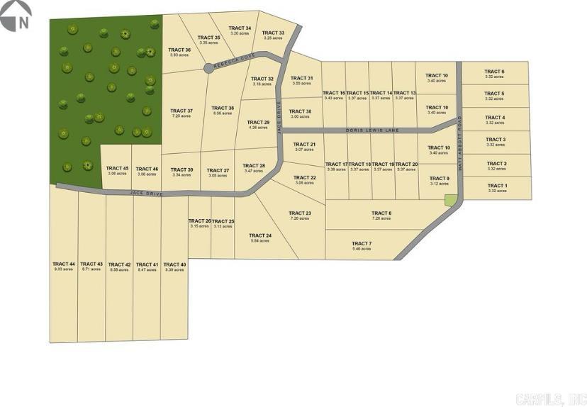 DORIS HEIGHTS II FINAL PLAT - Land