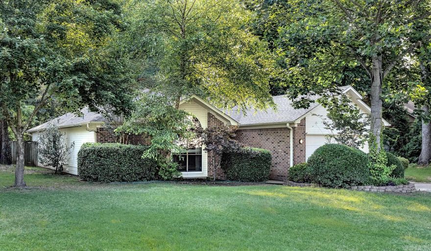 Welcome to this charming single story, 3 bed/2 bath home nestled in a quiet Maumelle subdivision with mature trees. Generous sized family room with fireplace for those cold winter evenings. Kitchen has beautiful cabinetry with plenty of storage for all of your kitchen equipment opening to dining area. Outside you will find a wonderful deck to sit and enjoy your morning coffee while reading a book. Additionally, there is a large shed complete with electricity to indulge in all your hobbies. Please note that house is being sold as-is. Dishwasher in need of repair. See Agent Remarks.