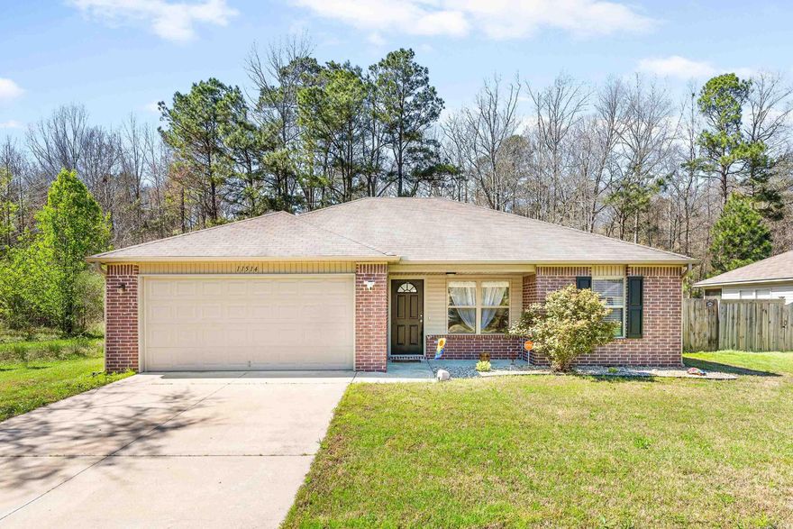 Check out this beautiful move-in ready, one level home.  Features, fresh paint, new fence, new gutters connected to french drain system.  The home backs up to green space.  Refrigerator, washer and dryer can all convey for the right offer!  AGENTS SEE REMARKS