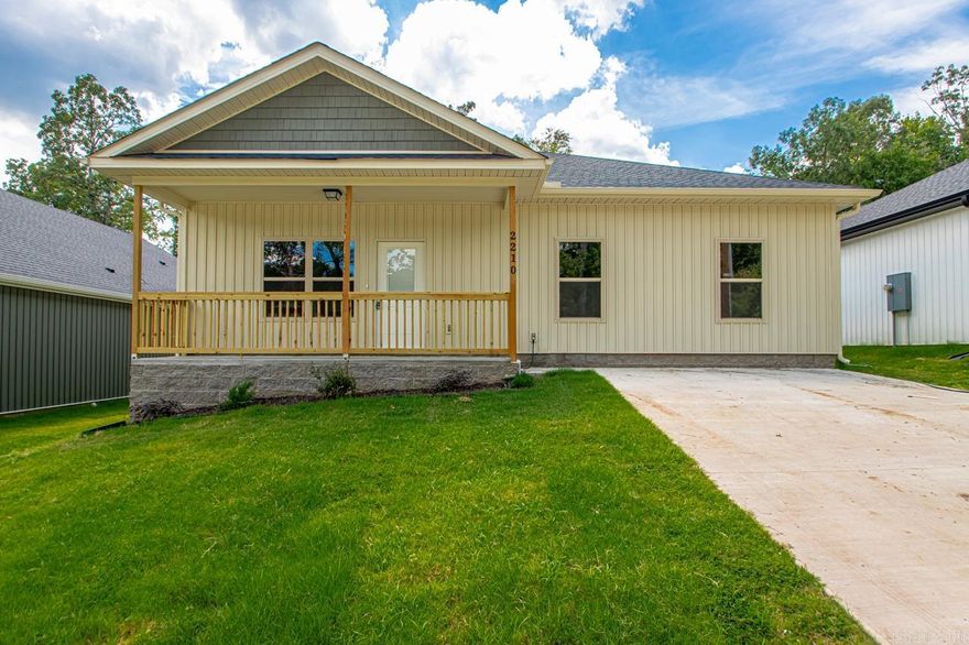 Turnkey rental property in Midtown Little Rock! This 4-bedroom, 2-bathroom home is currently leased for $1,995/month, offering instant cash flow. Features include granite countertops, white shaker cabinets, stainless steel appliances, matte black fixtures, and luxury vinyl plank flooring throughout. Both bathrooms are finished with clean, modern details. Covered front and back porches, fully sodded yard, and energy-efficient construction. Seller is offering a 2% credit to the buyer with an acceptable offer. Do not disturb tenants. No showings until an agreed-upon purchase contract.