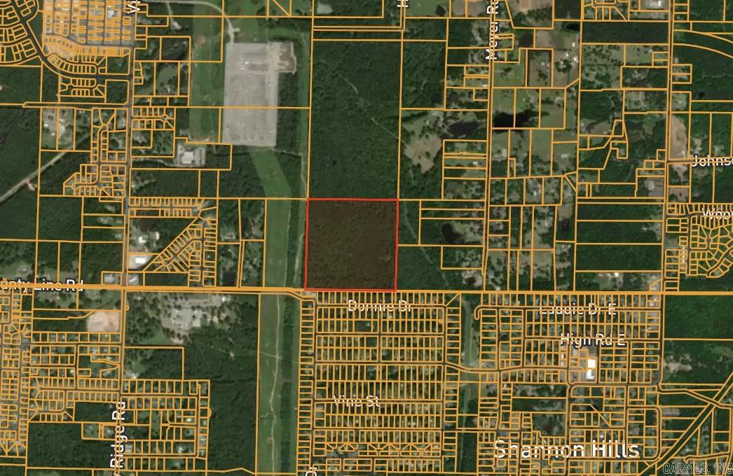 Prime 35 Acres on Pulaski County side of Saline/Pulaski Line. Rare opportunity to own 35 acres situated between Shannon Hills and Little Rock. Perfect for development or investment, zoning is R2. Call for more information.