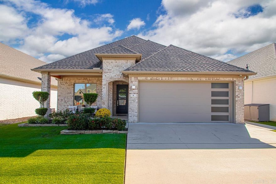 Stunning 3 bed 2 bath home in the coveted Copper Run subdivision close to all of west Little Rock's best dining and shopping destinations.  Come see what this home has to offer in person! You will be drawn in first by the immaculate landscaping that gives a sophisticated sports lodge curb appeal.  Granite countertops, hardwood flooring and a luxurious primary bedroom suite with a spa bath and shower that offers maximum tranquility and relaxation and conveniently connects to the spacious laundry room.  The home also boasts an updated sound system and large covered patio to host the most talked about soirée!