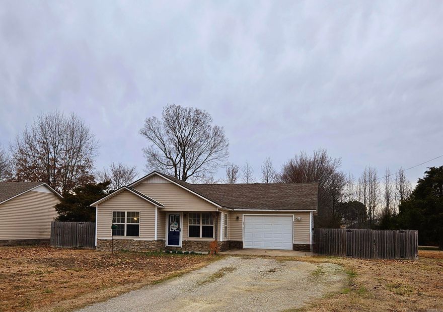 Beautifully renovated 3 bedroom, 2 bath home. Located at the end of a quiet cul-de-sac. This one is move in ready! The kitchen is fresh & fully updated with a large farm style sink, new appliances, custom cabinets & hardware. Enjoy the open concept living & kitchen area. Large closets & private laundry room. This house is stunning with fresh paint & new fixtures. Outside features a patio, a level & fully fenced in yard. Water heater was replaced in 2018.