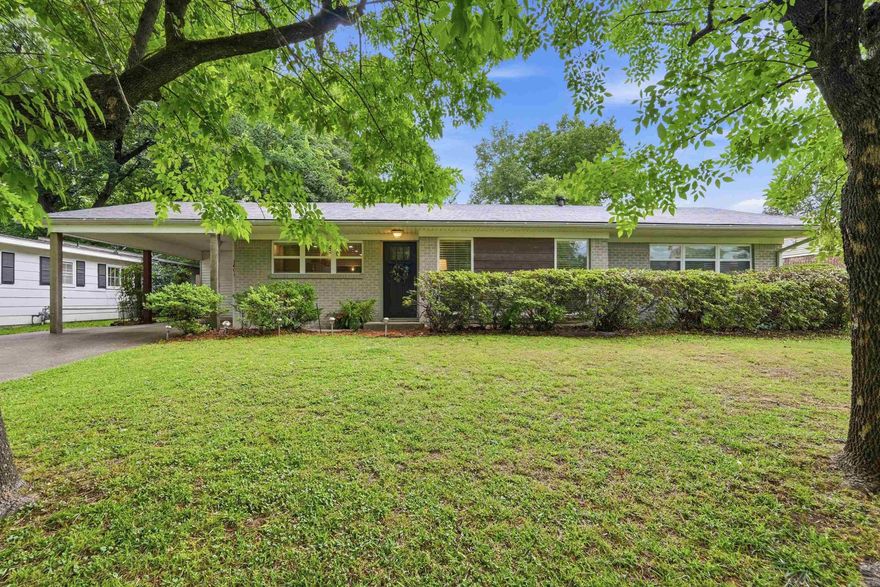 Welcome to 1401 Crystal Drive! This beautifully updated 3-bedroom, 2-bath home was completely remodeled in 2016 and offers the perfect blend of comfort, style, and functionality. The open-concept floor plan features two spacious living areas, ideal for entertaining or everyday living. The generously sized kitchen is equipped with granite countertops, stainless steel appliances, abundant cabinetry, and ample counter space. It overlooks the large second living area, which opens directly to the covered patio and fully fenced backyard—perfect for relaxing or hosting guests. Conveniently located near downtown Benton and situated within the highly desirable Benton School District, this home combines modern updates with a fantastic location