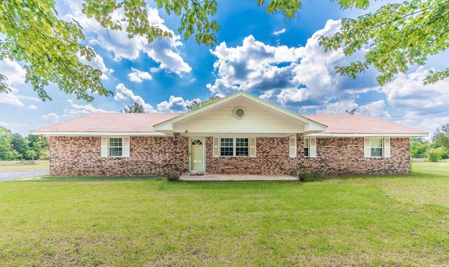 Welcome to the market this 3 bedroom, 2 bath brick home on 7.5 acres m/l. Home features an updated kitchen, large living area, separate laundry room, extra large garage, new vinyl windows & new water heater. Property has an extra septic tank & water meter for a RV or mobile home hook up. Most of the acreage is fully fenced including a pond. Centrally located to Heber Springs, Cabot & Searcy.