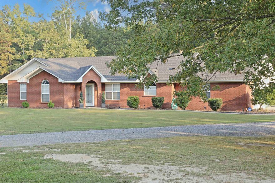 This spacious 3-bedroom, 2.5 bathroom home in White Hall offers 2,358 sq. ft. of living space on just over 6 acres! This property features a versatile game room/den perfect for entertaining, a storage shed in the back, and plenty of room to enjoy the outdoors. With its blend of space, privacy, and functionality, this home is ideal for both relaxation and gatherings. The home also features an indoor storm cellar located in the master closet. SEE AGENT REMARKS