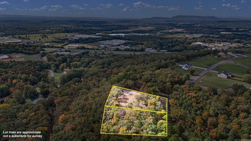 1 +/- Acre Lot. This joins, but is not part of the newest Eagle Crest Subdivision neighborhood. This property is right beside Richland Hills, Cove Landing and Cliff & Stream. Just minutes from town with amazing views of Galla Creek Lake, Russellville and you can even see Mtn Nebo. These will not last long at all. Schedule your showing today. Pre existing septic tank already in place. Preliminary perc test already performed and passed. Fiber Internet.