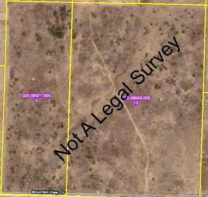 Lots 69, 70, and 71 in Hidden Meadows Subdivision totaling 15 acres.