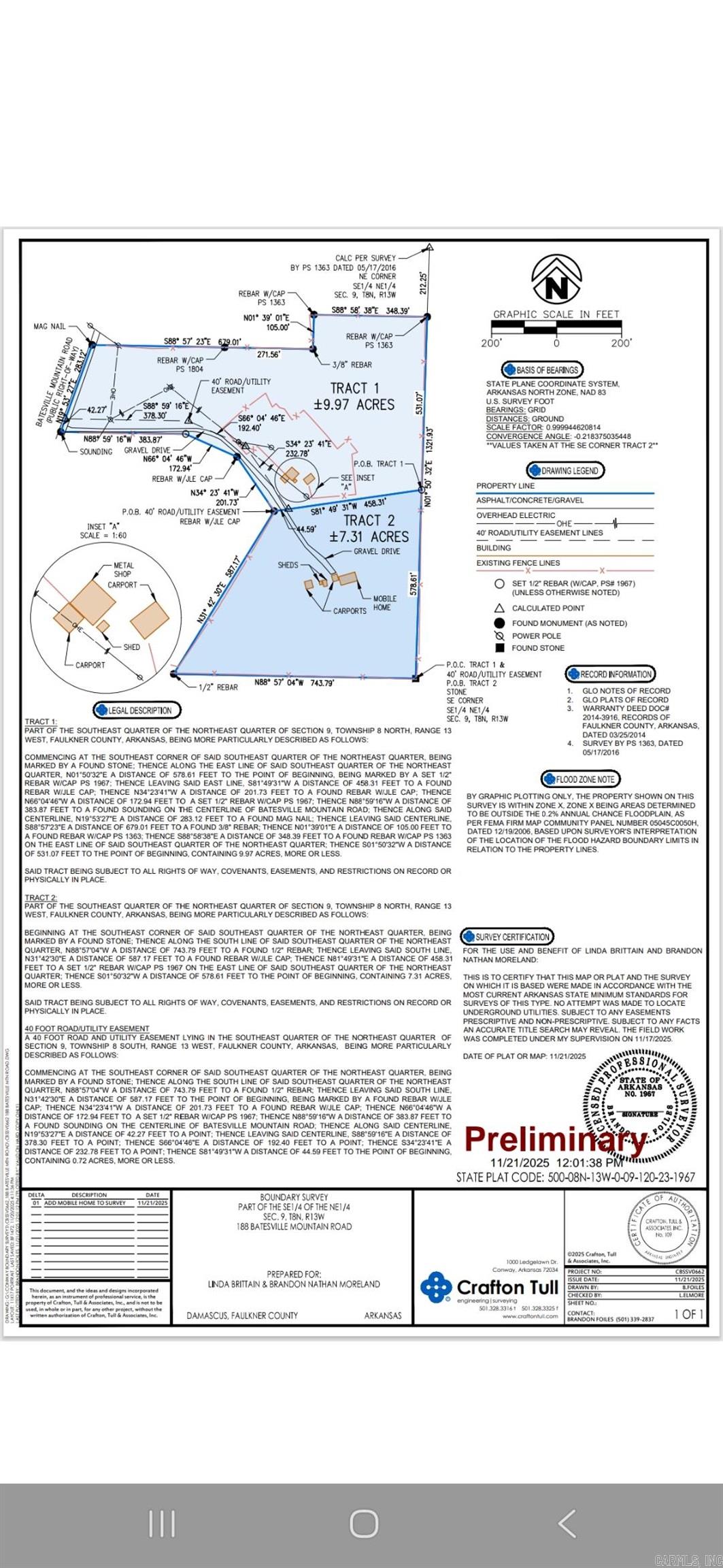 Metes & Bounds - Residential