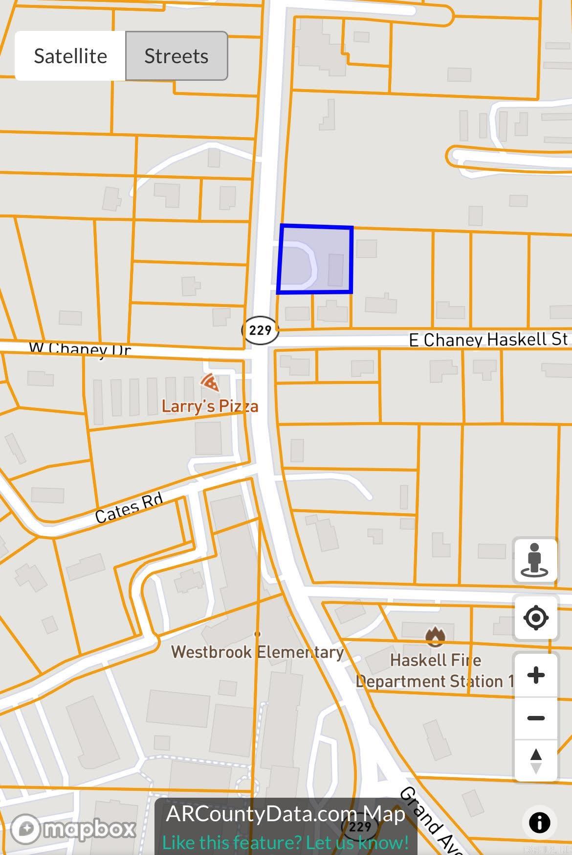 Prime location for any type of business. Located in the heart of Haskell about a half block from Harmony Grove School. It is zoned Town Center Mix which is commercial and residential use. There is a double wide manufactured home on the property that has been an operational day care center for 20 years. It is currently being marketed as residential, commercial use, and vacant land due to the flexibility and location of the property. Road frontage is approximately 160 feet and 211 feet deep. Listed as residential mls#25026821 and commercial mls# 25026837