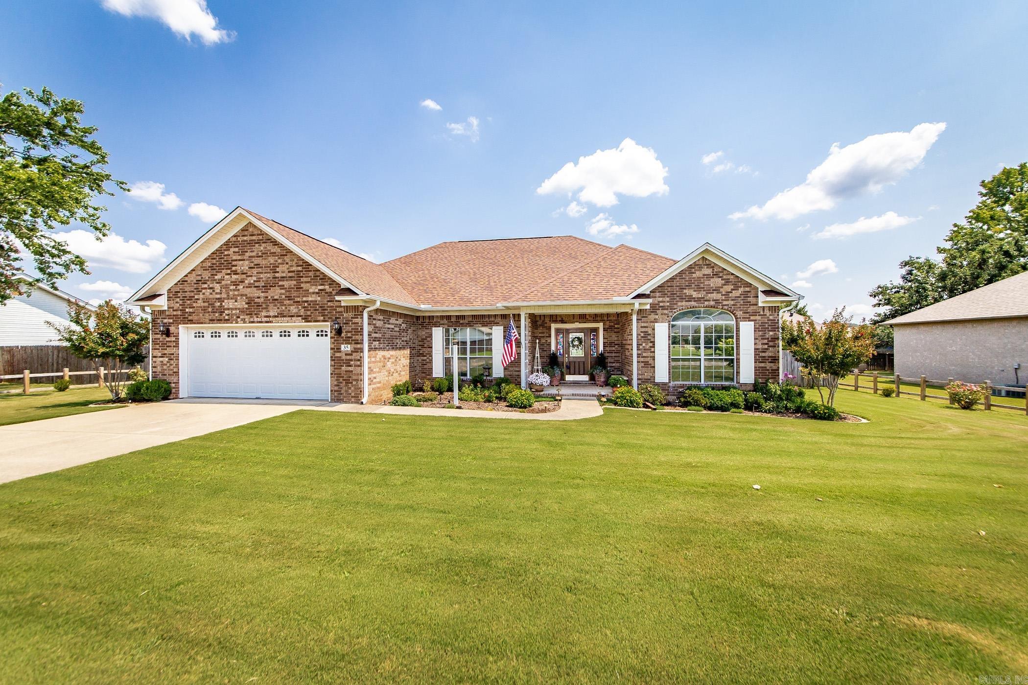 Pride of ownership flows throughout this "Home Sweet Home"! First impression of the lusciously landscaped yard sets the tone-you will be impressed with all the remodeled features: Formal dining area conformed to home office with french doors, new bathrooms with custom showers and countertops, fixtures, lighting...the list goes on. Kitchen that suitable for any cook! But get ready...step out back and you will fall in love with the covered patio and serene atmosphere of beautiful flowers and privacy. Storage shed and lean to is always a favorite for the toys and lawn care mowers. New Roof 2023. HVAC about 7 yrs old. There is even a cute sitting area by the garden space! Love flows all around this home-come take the view in! Note: the shelf in bathroom does not stay. See agents notes.