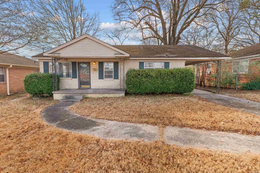 Put your own personal touches on this single-level 3-bedroom, 1-bath home located in desirable Park Hill. Ideal for an investor or first-time homebuyer, this property sits on a flat lot with a spacious backyard and covered patio—perfect for outdoor living. The home features original hardwood floors throughout and a bright, open living and dining area filled with natural light. The kitchen overlooks the front yard and includes a pantry and refrigerator. A laundry room is conveniently accessible from inside the home. With a single-car carport and great bones, this home offers excellent potential to add value at an affordable price point. Schedule your showing today!