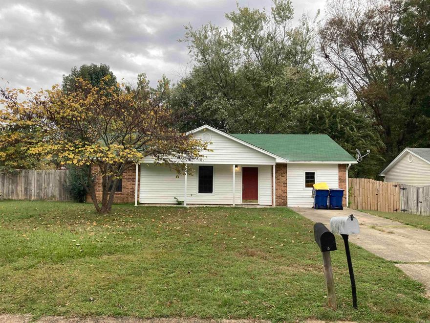 This perfectly located 3 bedroom, 2 bathroom house has a bonus room (can be used as 4th bedroom) and so many new features! New flooring, paint, ceiling fans, light fixtures, stove, and more! New 2inch blinds to be installed also! All in Cabot and within walking distance to several schools! This house is ready to be your home! *No pets allowed