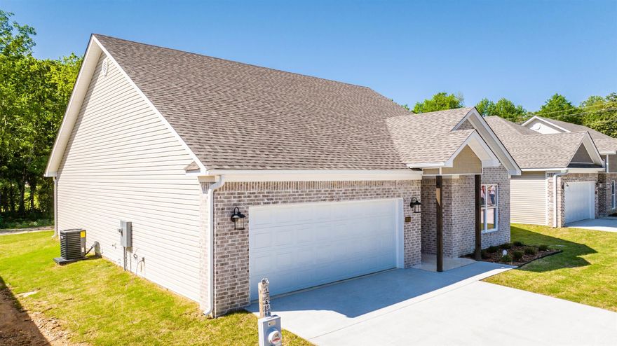 This is an awesome 3 Bed 2 Bath new construction home in the heart of Bryant, just minutes from i30 access. Inside you’re welcomed immediately with an impressive open floor plan great for entertaining. The luxurious kitchen offers granite countertops with a large island, and stainless steel appliances; including a spacious pantry. This split floor plan provides usable space with stunning finishes. Luxury vinyl plank flooring, and recessed lighting throughout the entire home. 2-car garage with keypad entry access, and ample floored attic space. Guest bathroom offers a tub-shower combo with a double-sink vanity that provides abundant storage. The beautiful outdoor area can be enjoyed from your oversized, covered back patio. Plus, convenient access to many local amenities. This development is in an RD zone as well. Agents see remarks.