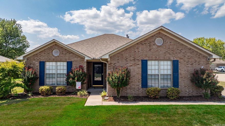 Fantastic two-owner home in West Conway, perfectly situated on a corner lot! This 3-bedroom, 2-bath home features an inviting open-concept layout with laminate flooring in the living, dining, and hall, plus ceramic tile in wet areas for easy care. The kitchen offers painted cabinets, a pantry, and flows seamlessly into the main living space—ideal for gatherings. Boxed ceilings add architectural charm, while 2-inch blinds provide a finished look. Updates include a new HVAC (2019) and dishwasher (2020). The side-load garage adds curb appeal and functionality. Step outside to a spacious fenced backyard, perfect for kids, pets, or entertaining. A large patio with pergola creates the ultimate space for outdoor dining, grilling, or simply relaxing. Don’t miss your chance to own this well-maintained home in a desirable location—call today to schedule your private showing!