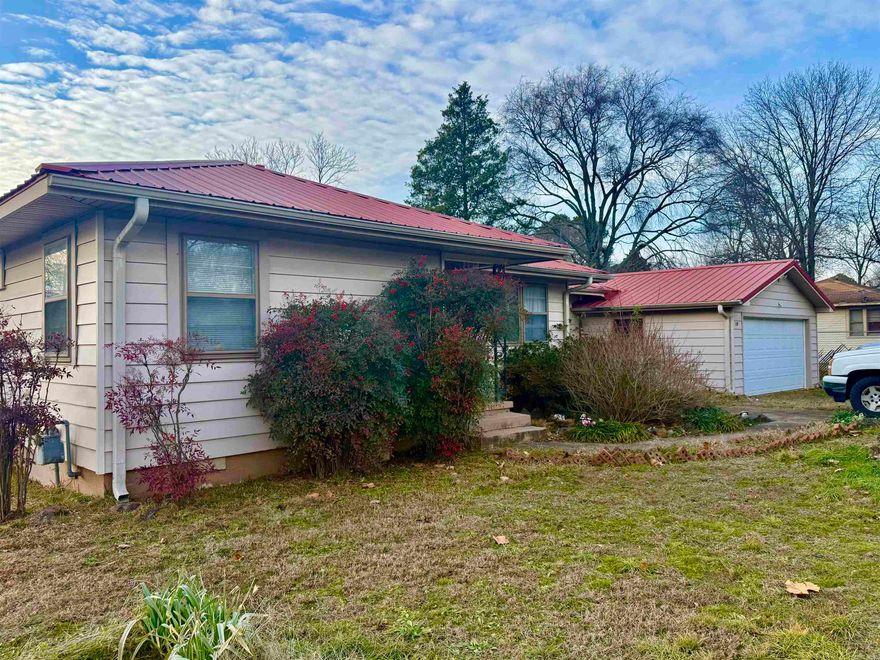 This 3-bedroom Conway home is full of vintage charm and offers a great opportunity to personalize and update over time. Situated on an oversized corner lot, the property features a fenced backyard, a 2-car garage, and a welcoming front porch with a charming curved walkway. Inside, you’ll find a walk-in shower, and all appliances convey, including the refrigerator and washer/dryer. Conveniently located near the University and shopping, this home is well suited for students or families seeking everyday convenience. The home is being sold as is, and currently utilizes window units and wall-mounted heaters.
