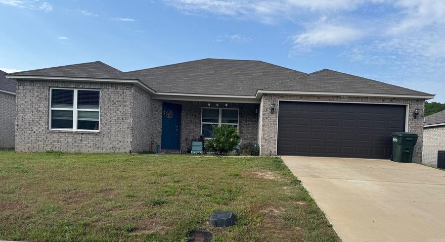 THIS HOME IS SOLD AS IS AND WILL BE A GREAT HOME FOR A FLIP HOUSE or RENTAL PROPERTY.LISTED BELOW MARKET VALUE  IT IS IN A NEWER SUBDIISION WITH EASY ACCESS TO SHOPPING AND i-40.