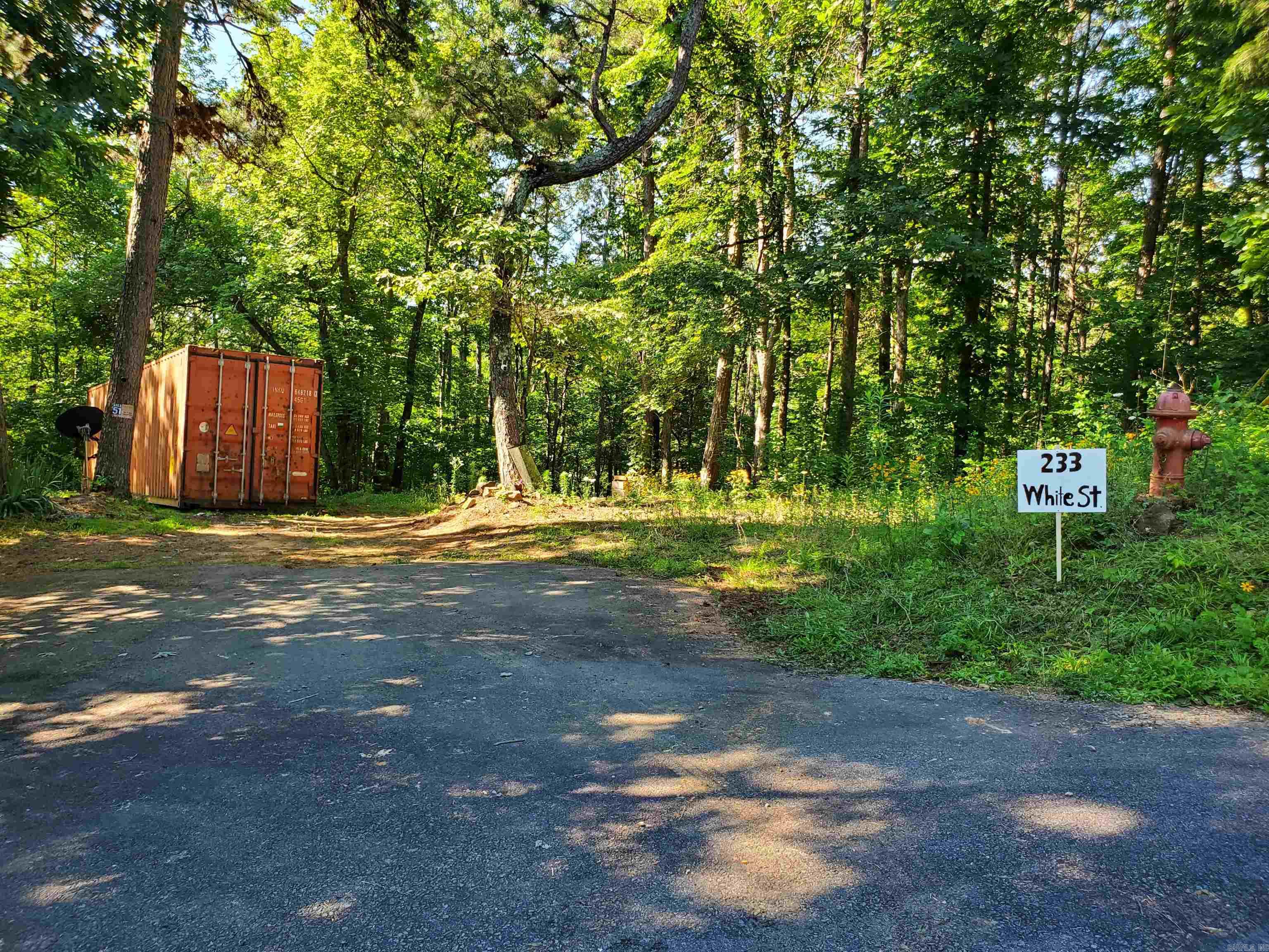 Great track of land with a new survey. Recently has been cleaned up and a pad built for a container or RV. Container is on the property to do with as you wish. There is creek that runs through the property. City water, electric and telephone available. Currently set up with 50amp power. Property will need a new on site septic permit. Located on a paved, dead end, city street with a wooded country feel. No restrictions. 5 mintes to Clinton hospital. Bring your RV or cabin plans and make this home!
