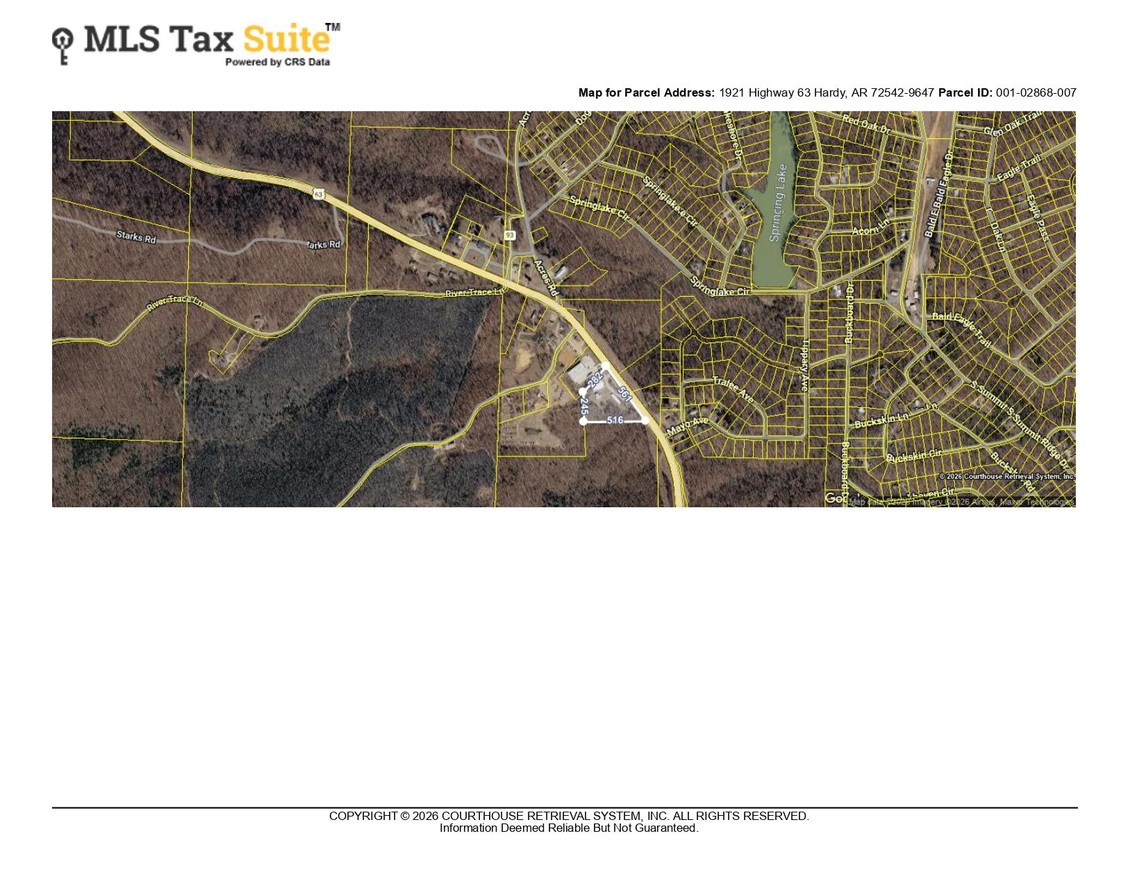Metes & Bounds - Commercial Sale