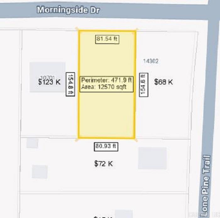 Build your own house or move your mobile home. also lot next door is for sale.