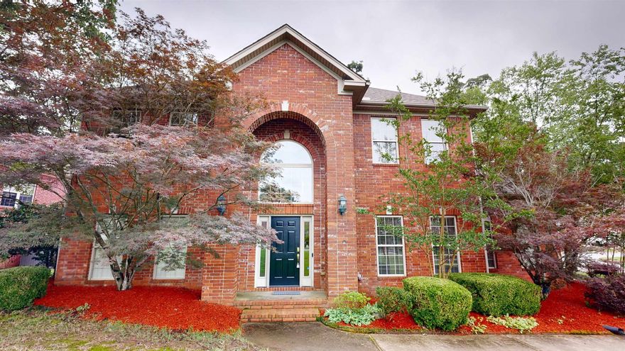 The Villages of Wellington neighborhood pool is open--watch the kids walk to it from your new house! Both the pool & the Park at Wellington are just a block away. A few of the features of this stately home are: first floor primary suite with recently remodeled bathroom (double sinks with their own cabinetry, double closets, large soaker tub, separate tile shower), first floor office & separate dining room or second living room/playroom, large open kitchen, 3 (or 4) bedrooms upstairs (one with its own bathroom), additional playroom or 5th bedroom upstairs (large, no closet), two-tiered patio, sprinkler & alarm systems with doorbell camera, two water heaters, real hardwood floors, double ovens, laundry and 1/2 bath near garage, granite countertops, fireplace, mature landscaping, soothing color palette, and more. All new upstairs HVAC, dishwasher with 3rd rack, water heater, & porcelain tile kitchen floor. Refrigerator & basketball goal may convey. Sitting on a level, corner lot, the house faces Loyola with the driveway conveniently off of Chowning Cove. Zoned Don Roberts Elementary & the new Little Rock West High School. INSPECTION REPORT AVAILABLE! AGENTS DEFINITELY READ REMARKS!