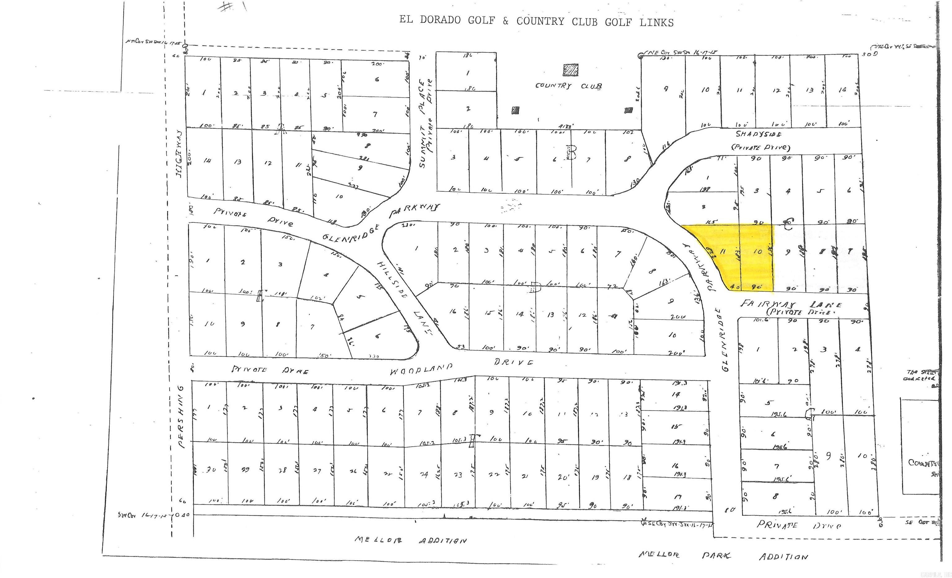 COUNTRY CLUB COLONY - Land
