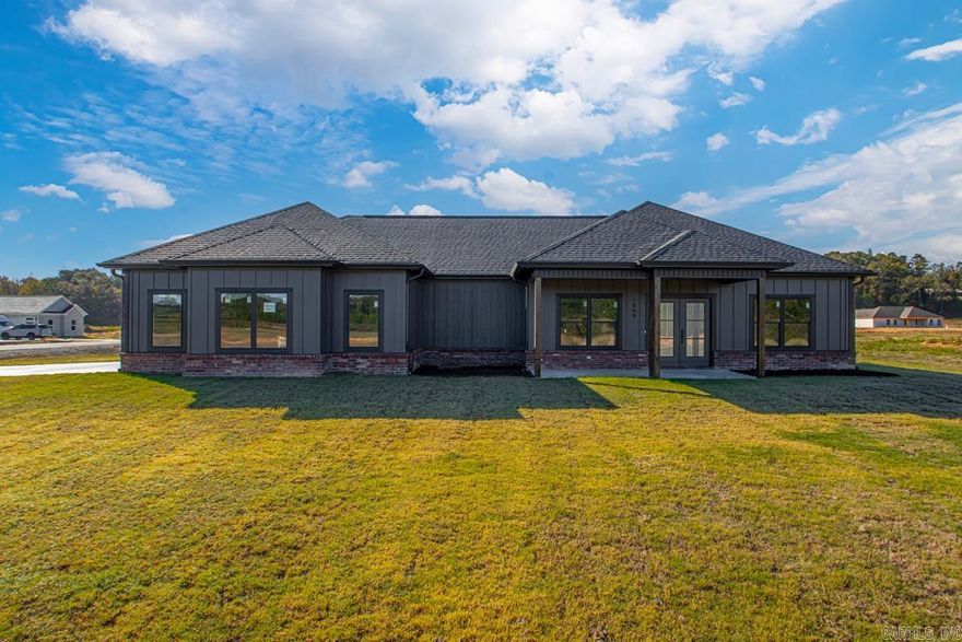 Brand-new construction situated on a 1.09 acre corner lot in the new Winchester Estates Subdivision!! This home offers 3-bedrooms, 2.5 bathrooms, PLUS an office, with a thoughtfully designed open/split floor plan. In the kitchen you'll find granite countertops, ss appliances and a large walk- pantry for ample storage. The primary suite features a spacious walk-in closet that seamlessly connects to the laundry room for added connivence. The primary bathroom includes a luxurious walk-in tile shower and dual vanities.  SELLER IS OFFERING $5000 IN CONCESSIONS WITH AN ACCEPTABLE OFFER!!