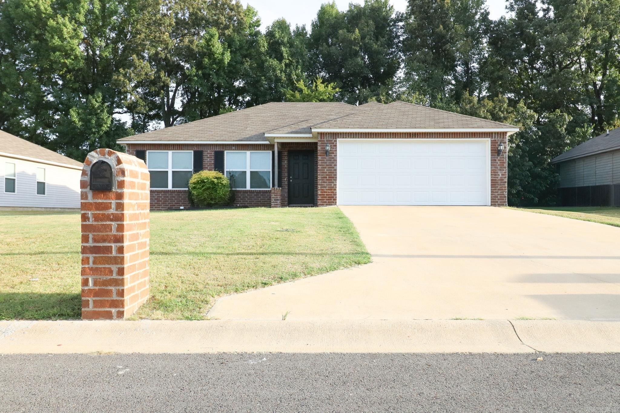 This beautiful 3 bedroom, 2 bath home is less than 3 years old and priced under $200,000! Featuring an open concept design with a split floor plan, this home offers both comfort and functionality. Enjoy luxury vinyl plank flooring, a covered patio, and a privacy-fenced backyard with shade trees. The kitchen includes a refrigerator with door ice-maker and water dispenser, making it truly move-in ready. Don't miss this incredible opportunity to own a nearly new home at an unbeatable price!