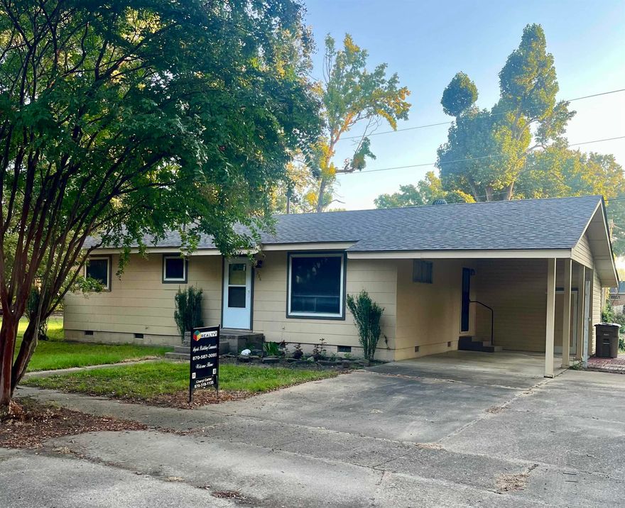Charming home located near Wynne Schools. This home features original hardwood floors and a screened in back porch perfect for relaxing. The home is three bedroom  one bath. The current owner used one bedroom as a craft room and opened part of the wall joining it with the kitchen. It could easily be put back if a third bedroom is needed. This home has lots of charm! Schedule your tour today!