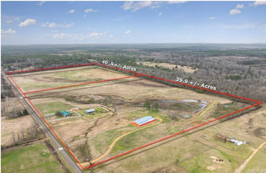 40 acres pastureland