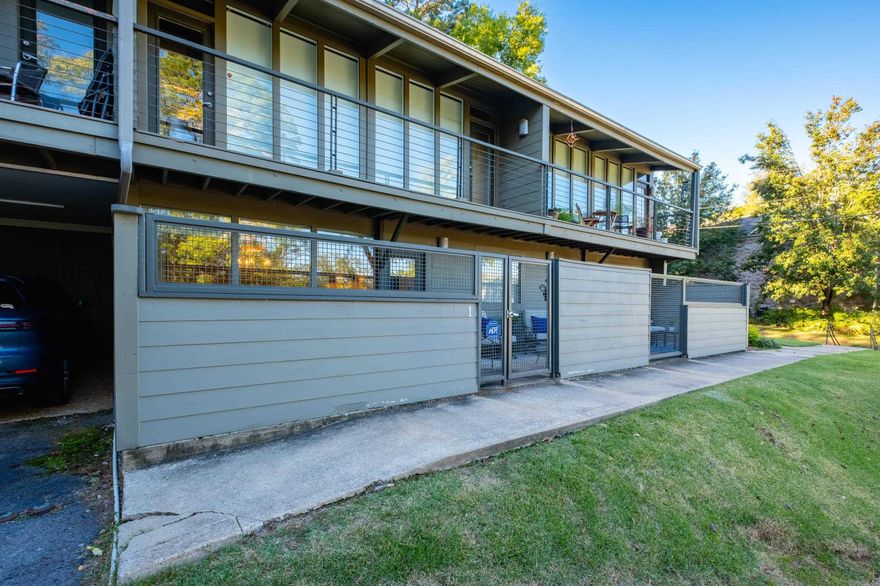 Discover Your Dream Home! This charming Mid-Century Modern condo is a true gem, nestled in the vibrant heart of Hillcrest with breathtaking views of Allsopp Park from every single window, including your front porch! Step into the stylishly updated kitchen featuring sleek stainless steel appliances (all included!) and a view that’ll make meal prep feel like a luxury experience. The spacious one-bedroom, one-bath layout is perfect for anyone, with a bonus room currently used as a cozy second bedroom, giving you flexibility and extra space to suit your lifestyle. But it’s not just about the condo itself — this location is unbeatable! Walk to everything you need: trendy shops, delicious restaurants, grocery stores, and even your doctor’s office, all just steps away. The unit also offers fantastic storage options with generous closets, a handy half-bath, two covered parking spots and a laundry room that makes life easy.  This is the perfect blend of luxury, comfort, and ultimate convenience — a rare find that won’t last long! Don’t wait, schedule your private showing today and make this dream condo yours!