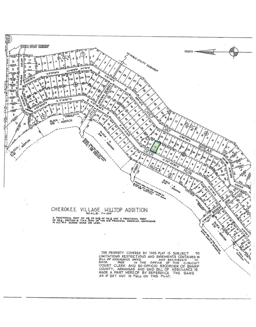 Lot for sale in Cherokee Village! This property will need to be accessed with an "off road" vehicle. Want access to Cherokees Local Ammentities? Give us a call today!