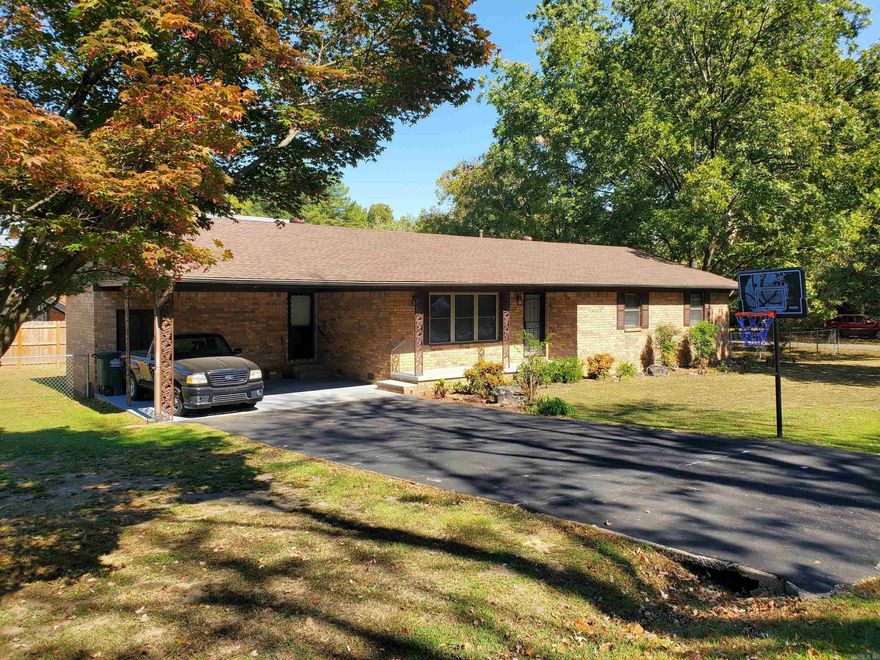 Nice 3 bedroom, 2 bath brick home with 1,432 sq ft, all new floor coverings throughout, new roof October 2023, dining room, large laundry room, real clean and ready to move into.  Fenced yard, 2 car carport, addition carport cover and storage building.  Well worth looking at, call and get an appointment today!
