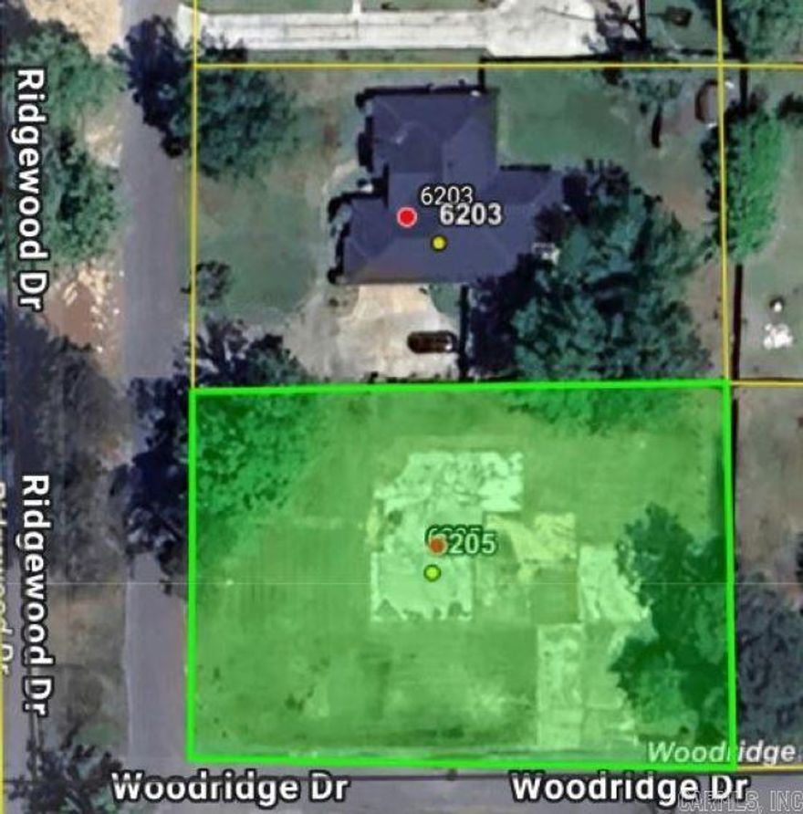 Lot is level and ready to build