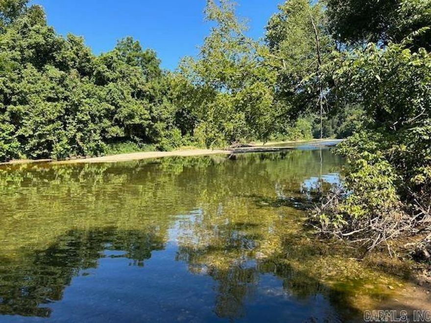 Welcome to your private slice of paradise. This breathtaking 45-acre property offers rare SYLAMORE CREEK FRONTAGE. With over 600ft of Creek frontage all together and crystal clear, year round water, perfect for fishing, Kayaking, and just simply hanging out and enjoying.Just a short distance from Mountain View and the beautiful White River. Float to the White River even. This land has stunning views. The 5 acre part is adjacent to the 40 acres and even has power on it cleared and ready for you to build. All you need is a well and septic. So many possibilities with this much land with the creek right there. Whether you are dreaming of a secluded getaway,an investment , a family retreat, or a forever home surrounded by natural beauty, this property checks all the boxes. Enjoy the sounds of the creek and those beautiful views forever. Don't miss this rare opportunity to own a piece of Sylamore Creek paradise. The seller is also selling just the 40 acres as well listed at MLS# 25029466