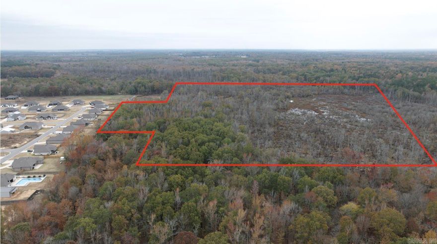 Rare Opportunity to own 22.5 Acres of land that is connected to Mount Tabor Estates. This is a dream location for a private residence with hunting land! NO RESTRICTIONS! Survey available. Electric, Water, and Sewage Treatment Facility connections for spetic are located on the property line. There are many opportunities to be had with this property! Come check it out today! Pictures of the past duck and deer hunting on this land are available to see.