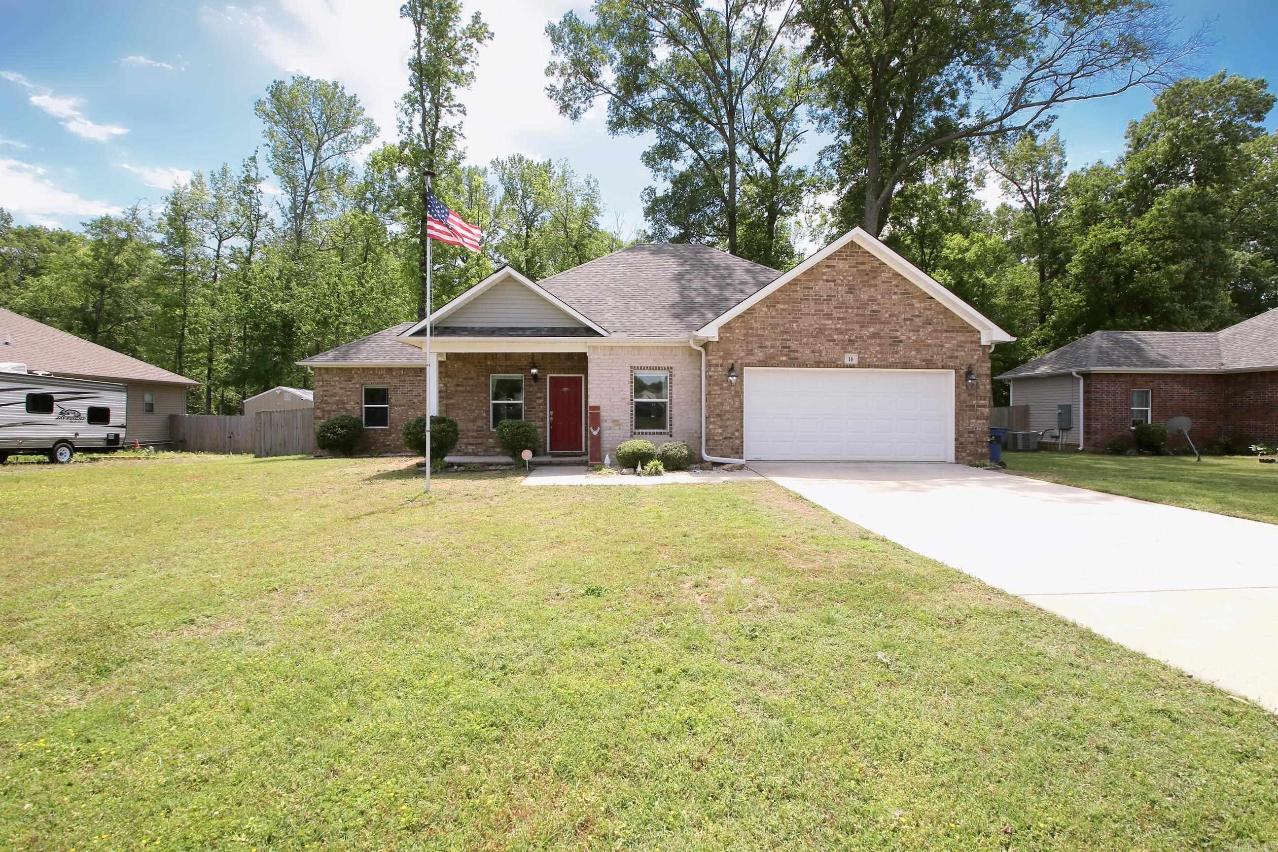 Welcome to 16 Cambridge, nestled within the desirable Cabot School District in Cabot, AR. This charming 4-bedroom, 2-bathroom home boasts an array of features perfect for comfortable living.As you step inside, you're greeted by the warm ambiance of this inviting residence. The spacious layout offers ample room for relaxation and entertainment. The heart of the home showcases a beautifully appointed kitchen featuring sleek granite countertops and a convenient built-in pantry, providing both style and functionality for culinary enthusiasts. Tile flooring graces the living room, kitchen, and hallways of this impeccable home. Each step is met with elegance and durability and easy maintenance. Unwind in the comfort of the private backyard oasis, surrounded by a protective privacy fence, ensuring tranquility and seclusion for outdoor gatherings or serene moments alone. Whether hosting a barbecue with friends or enjoying a peaceful morning coffee, this backyard retreat offers endless possibilities for leisure and enjoyment. **AGENTS, please see remarks **