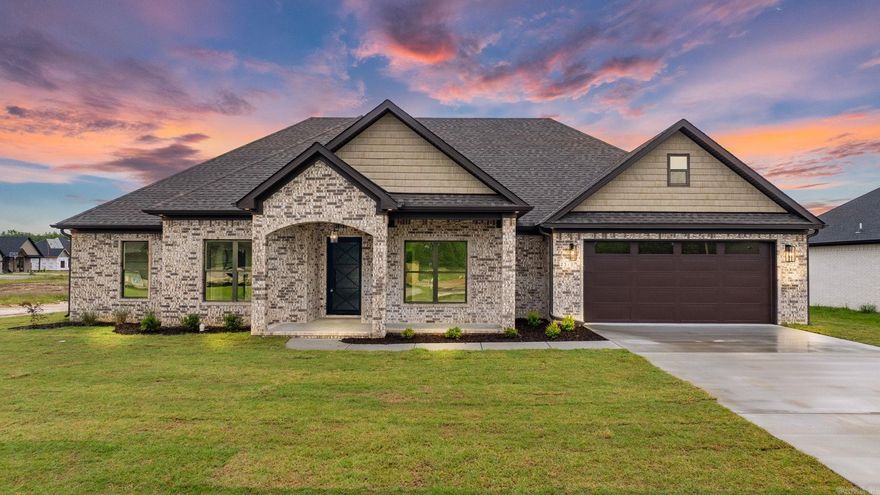 This is your chance to get a custom built home without the stress of custom building a home! This home does not lack any details! 4 bed, 3 FULL bath, with primary suites on both sides of the home! Walk in through your 8 foot custom iron door to 10' ceilings in the main living area with TONS of custom cabinets and built ins, coffered ceiling design, and large island accompanied by beautiful stainless steel appliances and a farm sink! Dont forget to check out the hidden pantry with a built in as well! Custom trim accents throughout including accent wall, beams in the main primary and more! Spray foam insulation in all the walls + tankless water heater with recirculation system makes this home extremely efficient! Both front and back porches feature tongue and groove wood ceilings and the back porch boasts a cozy wood burning fireplace perfect for hosting friends and family. Attic access through stairs in the garage for ultimate convenience and usability. Dont miss this one of a kind home! Call your agent today to schedule a showing!