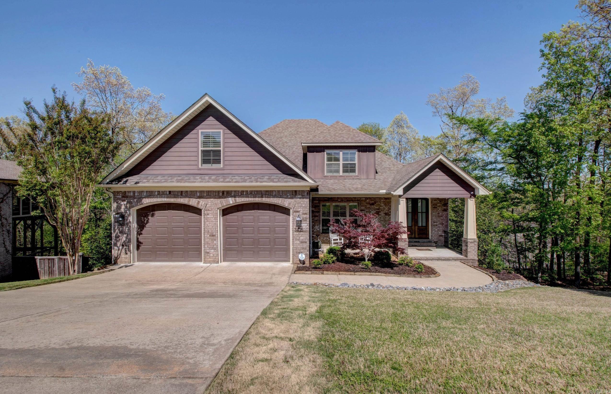 Timeless Craftsman style home in Woodlands Edge. 4 Bedrooms, 3 Full Baths, formal dining and large Bonus Room. Upscale finishes, 3/4 inch hardwood floors throughout main areas. Gorgeous kitchen with large island open to the great room. Lovely views from all the back windows and screened in porch of the greenbelt with lots of trees for privacy. Level fenced in area in the backyard for gardening, playing etc. This home is in very impressive mint condition!